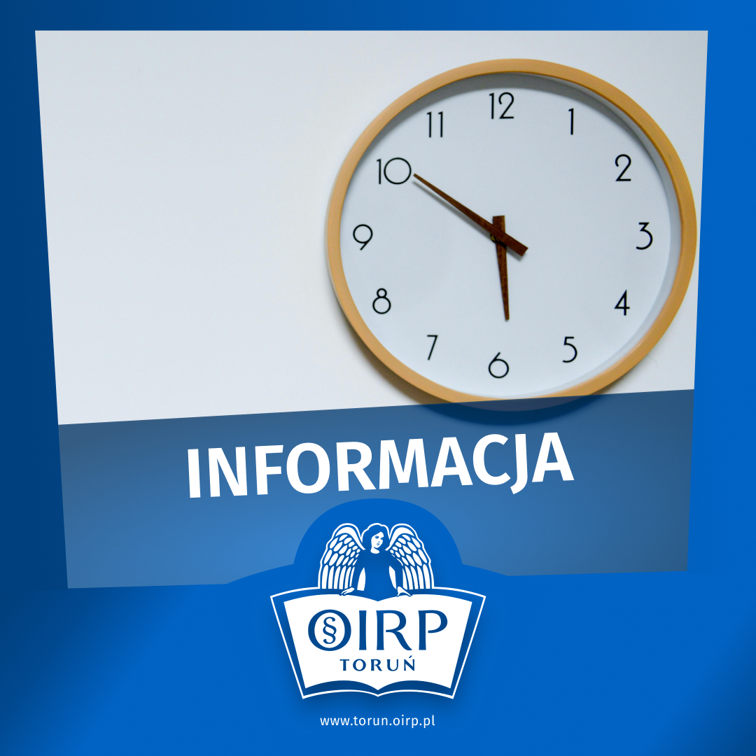 Informacja o skróceniu godzin urzędowania Sądu Rejonowego w Golubiu-Dobrzyniu