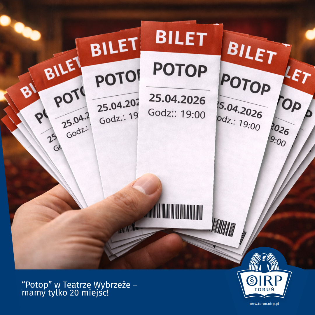 Zaproszenie na spektakl „Potop” w Teatrze Wybrzeże – tylko 20 miejsc