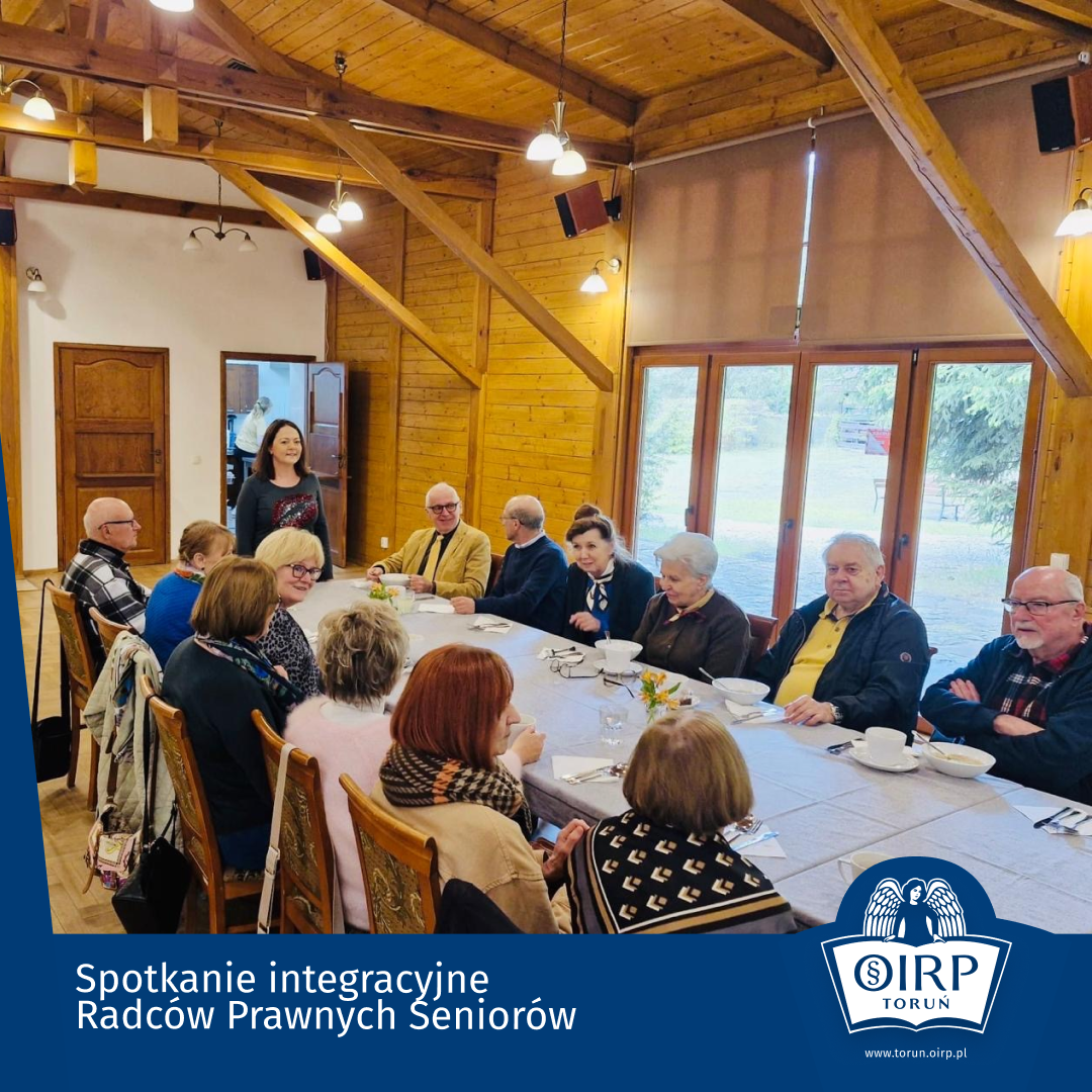 Spotkanie integracyjne Radców Prawnych Seniorów – zaproszenie