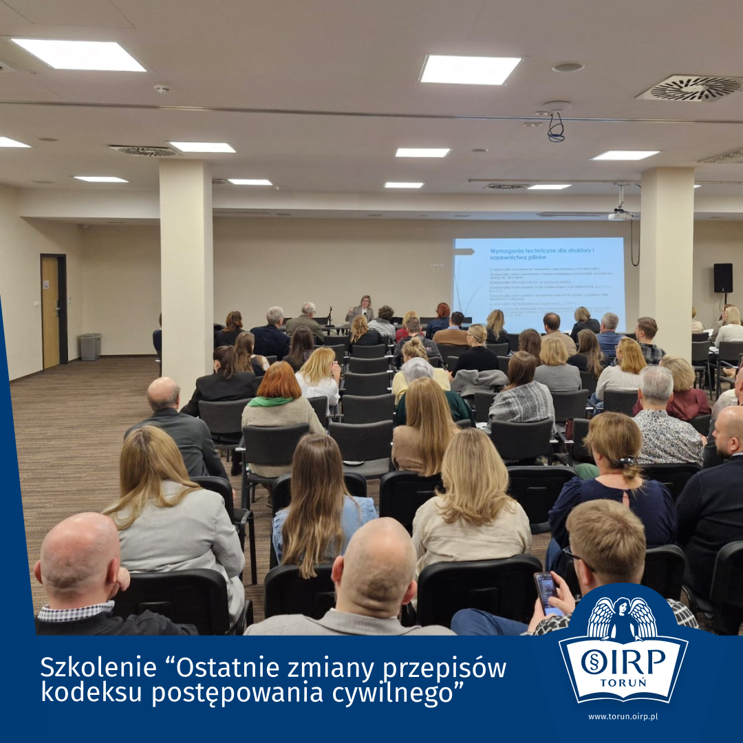 Duże zainteresowanie szkoleniem z zakresu zmian w k.p.c.