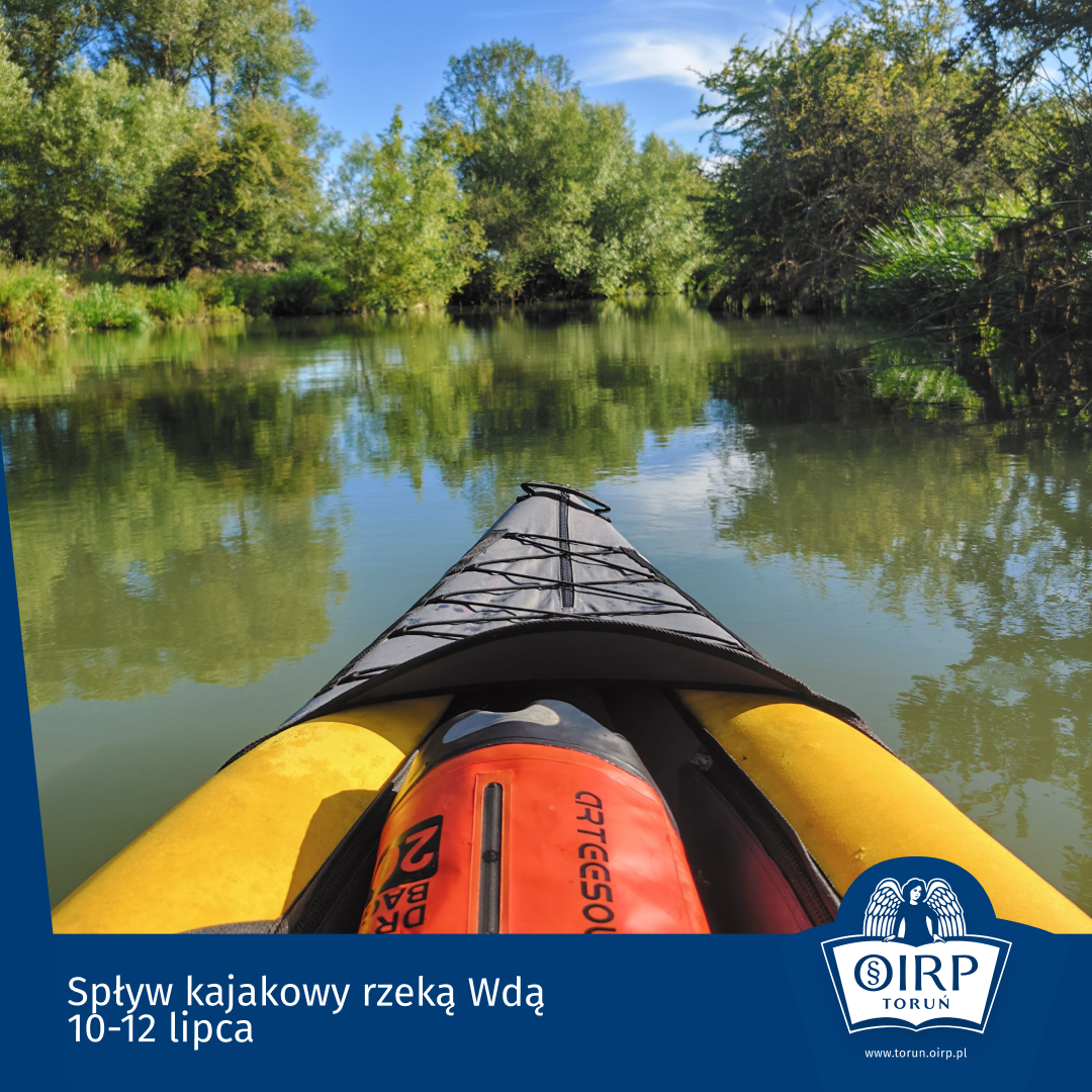 Zapraszamy na letni spływ kajakowy rzeką Wdą!