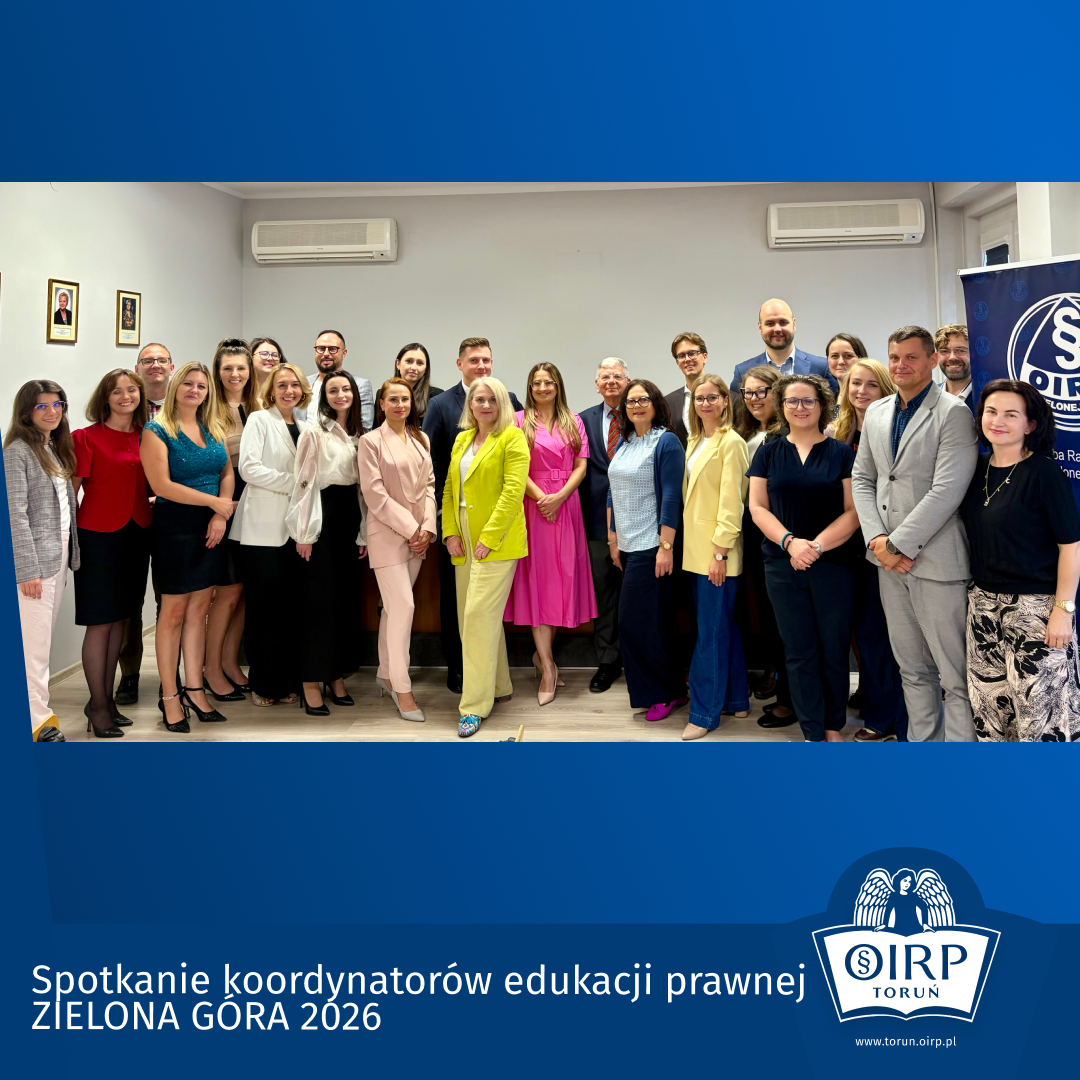 Spotkanie koordynatorów edukacji prawnej w Zielonej Górze