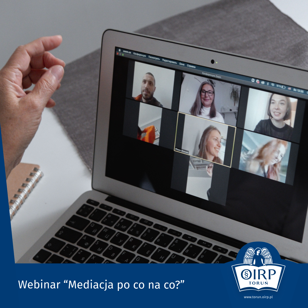 Webinar ekspercki „Mediacja po co na co?”